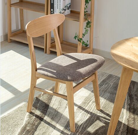 Hot Sale Modern Oak Solid Wood Office Chair